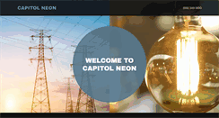 Desktop Screenshot of capitolneonsigns.com